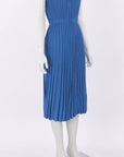Scanlan Theodore Pleated Rib Dress Size S