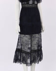 Self Portrait Lace Midi Dress Size 8