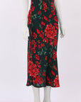 Silk Laundry Silk Floral Slip Dress Size M