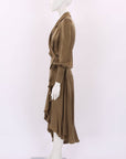 Zimmermann Silk Wrap Midi Dress Size 0
