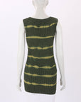Sandro Honore Tie Dye Stripe Ribbed Knit Tank Size 2