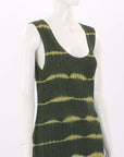 Sandro Honore Tie Dye Stripe Ribbed Knit Tank Size 2