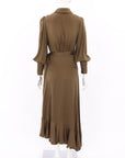 Zimmermann Silk Wrap Midi Dress Size 0