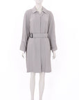 Emporio Armani Belted Twill Coat Size 38 | AU 10