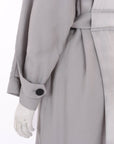 Emporio Armani Belted Twill Coat Size 38 | AU 10