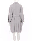 Emporio Armani Belted Twill Coat Size 38 | AU 10