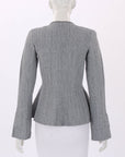 Scanlan Theodore Crepe Knit Zip Jacket Size XS
