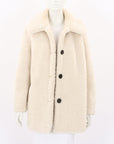 Maje Faux Shearling Coat Size FR 42 | AU 14