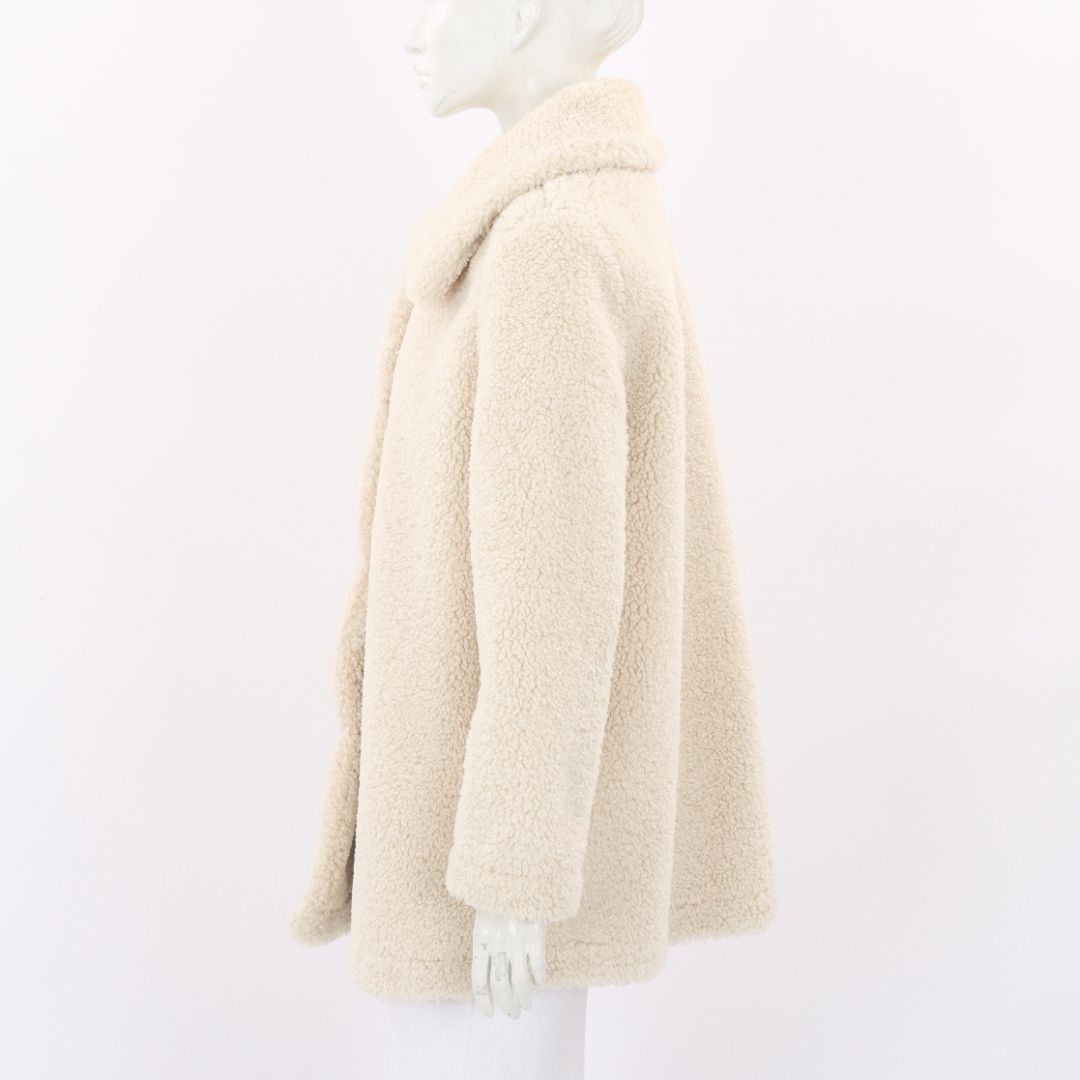 Maje Faux Shearling Coat Size FR 42 | AU 14