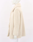 Maje Faux Shearling Coat Size FR 42 | AU 14