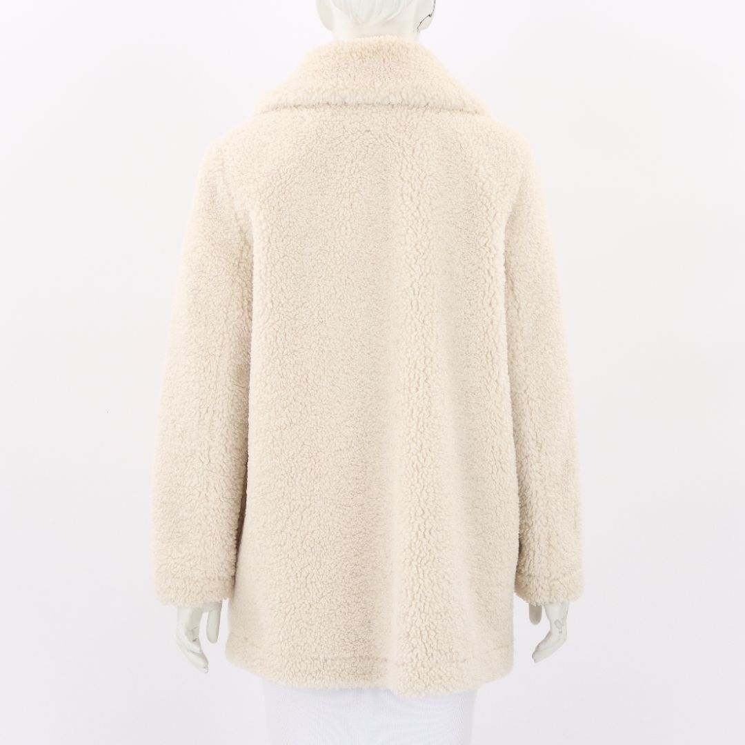 Maje Faux Shearling Coat Size FR 42 | AU 14