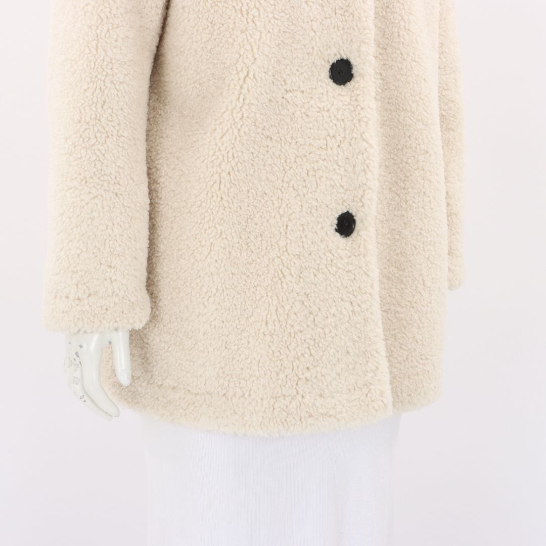 Maje Faux Shearling Coat Size FR 42 | AU 14