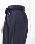 Emporio Armani Cotton Belted Pants Size 38 | AU 6-8