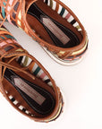 Zimmermann Woven Lace Up Derby Flats Size 36