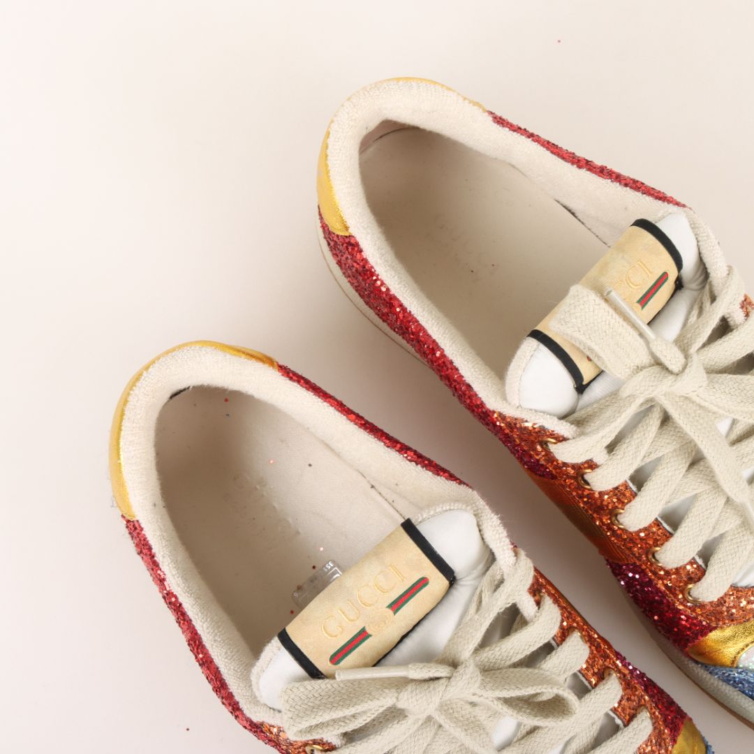 Gucci Lovelight Screener Sneakers Size 42