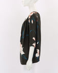 Dries Van Noten Silk Print Top Size 38 | AU 10