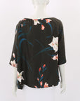 Dries Van Noten Silk Print Top Size 38 | AU 10