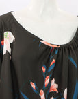 Dries Van Noten Silk Print Top Size 38 | AU 10