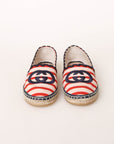 Gucci Striped Cotton-Canvas Espadrilles Size 36