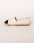 Tory Burch Leather Colourblock Espadrilels Size 6.5