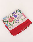 Gucci Silk Floral Scarf One size