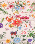 Gucci Silk Floral Scarf One size