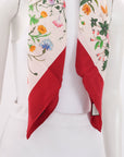 Gucci Silk Floral Scarf One size