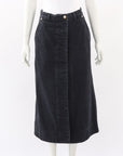 Scanlan Theodore Denim Midi Skirt Size 8