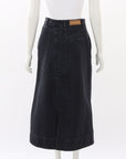 Scanlan Theodore Denim Midi Skirt Size 8
