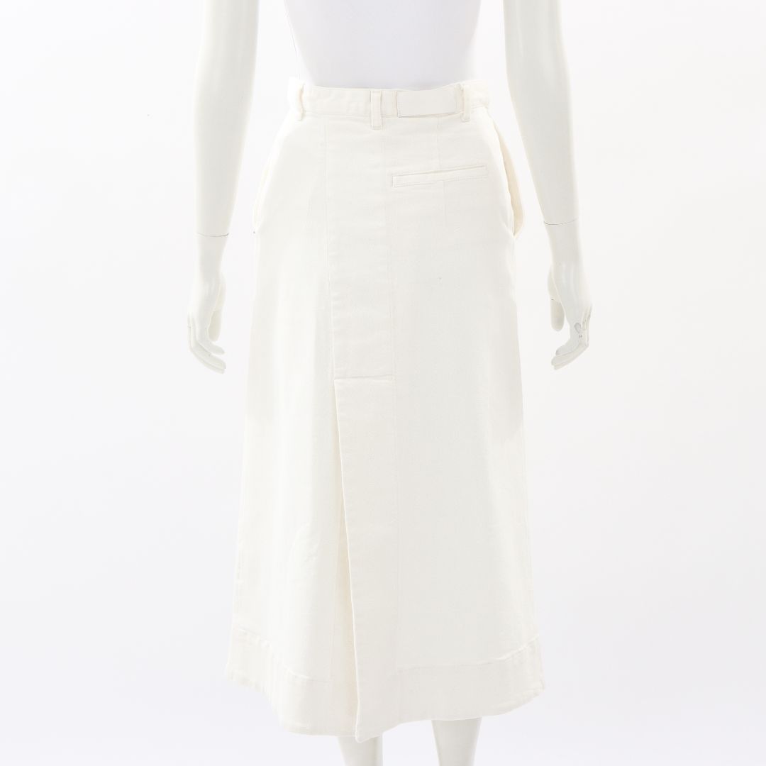 Scanlan Theodore Denim Midi Skirt Size 6