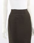 Scanlan Theodore Crepe Knit Midi Skirt Size Medium