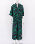 Zimmermann 'Tiggy' Paisley Silk Shirt and Pant SET Size 0P