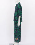 Zimmermann 'Tiggy' Paisley Silk Shirt and Pant SET Size 0P