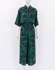 Zimmermann 'Tiggy' Paisley Silk Shirt and Pant SET Size 0P