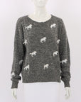 Banjo & Matilda Wool/Cashmere Embroidered Jumper Size Medium