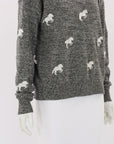 Banjo & Matilda Wool/Cashmere Embroidered Jumper Size Medium