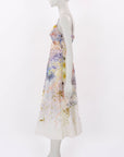 Zimmermann 'Rhythmic' Picnic Midi Dress Size 0