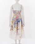 Zimmermann 'Rhythmic' Picnic Midi Dress Size 0