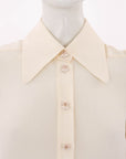 Zimmermann Silk Long Sleeve Shirt Size 0P