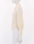 Zimmermann Silk Long Sleeve Shirt Size 0P