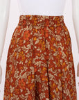 Zimmermann 'Andie' Floral Silk Skirt Size 0