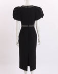 Rebecca Vallance Nyx Puff Sleeve Dress Size 8