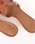 Hermes 'Oasis' Leather Sandals Size 36