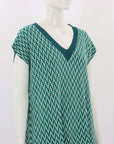 Maison Anje Knit Print Top Size TU