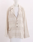 La Bottega di Brumella Cotton/Linen Jacket O/S