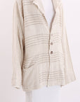 La Bottega di Brumella Cotton/Linen Jacket O/S