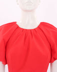 Rebecca Vallance Magdalena Puff Sleeve Dress Size 8