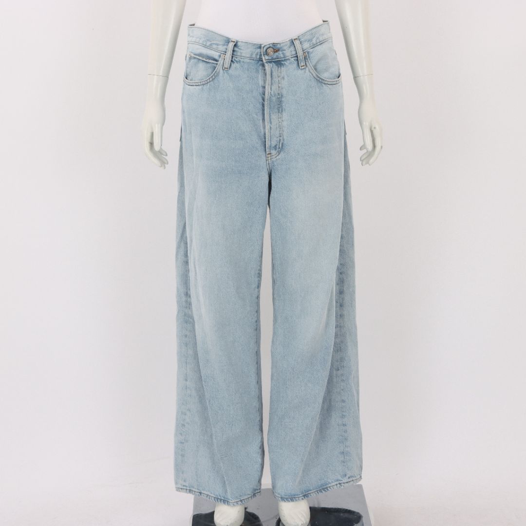 Frame Le Low Baggy Wide Leg Jeans Size 27