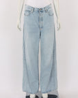 Frame Le Low Baggy Wide Leg Jeans Size 27
