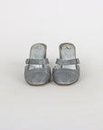 Alexa Chung Lurex Mule Pumps Size 41